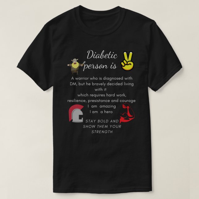 PESSOA DIABÉTICA T CAMISA Hoodie leve.png (Frente do Design)