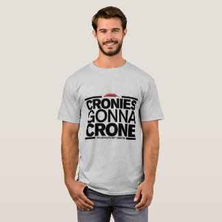 Pessoas com cunha que vão ao Crone (o t-shirt dos