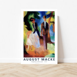 Pessoas de August Macke Poster