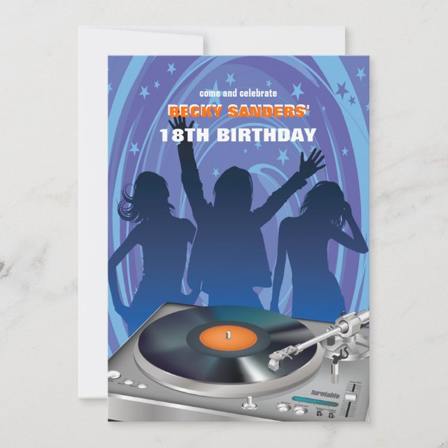 Pessoas do convite do partido (Frente)