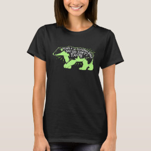 Pessoas engraçadas de Camisetas de acampamento em