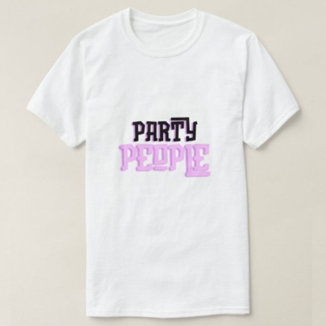 Pessoas modernas de Tipografia camisetas Brancos (Criador carregado)