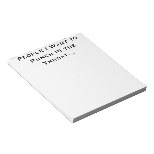 Pessoas que quero travar no bloco de notas da garg (Inclinado)