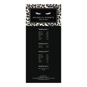 Pestanas com o cartão da cremalheira do impressã