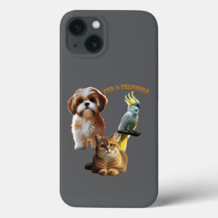 Pet Lover de Peles e Penas Cão, Gato e URM de Aves