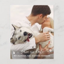 Pet Photo Dog Weding Date Budget QR Code