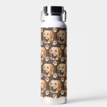 Pet Photo Pattern Dog Brown