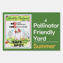 Pet Safe Yard - Sinal isento de pesticidas