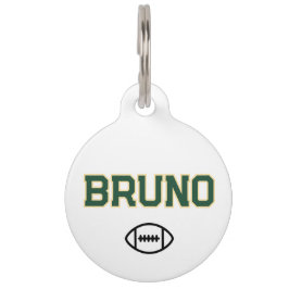 Pet Tag Amantes de esportes caninos Cachorro Pai Mãe Fãs d