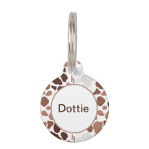 Café Personalizado com Etiqueta de ID de Pet do Cr