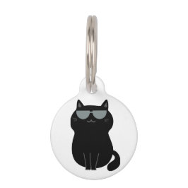 Pet Tag Cute Cat - I run this house now!