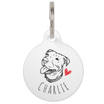 Etiqueta de ID Personalizada para Touro de Pit