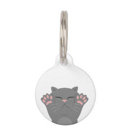 Pet Tag Gato Dormindo
