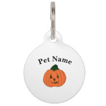 Jack O'Lanterna Pumpkin Halloween Tag