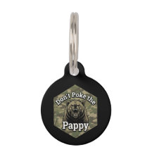 Não Cutuque o Papai Urso Pardo Engraçado e Áspero