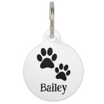 Pata de Animal Preto Simples (Bailey)
