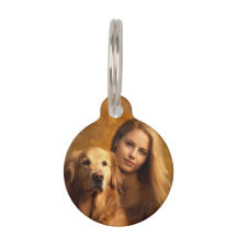 por Foto e Texto Personalizados de Gato de Cão Per