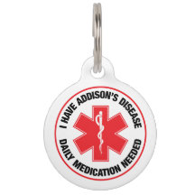Pulseira de Alerta Médico para Doença de Addison