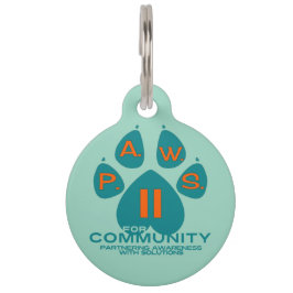Pet Tag PWS4Community Dog Tag