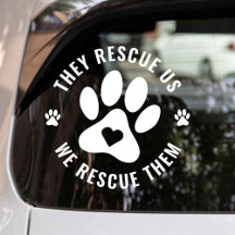 Pet White Lover Nós Resgatamos O Decal Da Janela D
