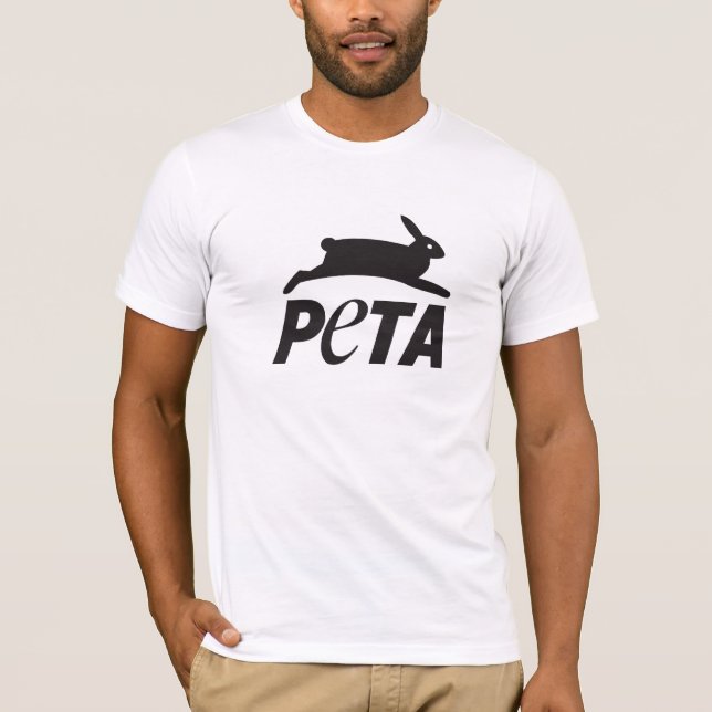 PETA logo t-shirt (Frente)