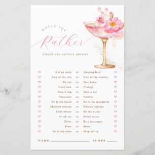 Petais e Jogo de Chá de panela Floral Prosecco