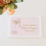 Petais e Livro de Convidados do Chá de panela Pros<br><div class="desc">Petals e Prosecco Chá de panela Guest Book têm uma bela mistura de elegância e calor. Correspondência de itens em nossas Petals e na Coleção Prosecco</div>
