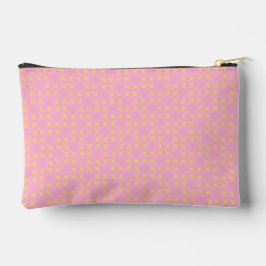 Petal Pop – Pink & Gold Seamless Geometric Pattern