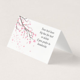 Pétalas de Cherry Blossom à volta