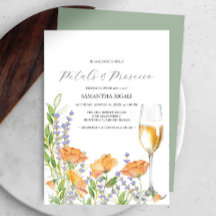 Pétalas de Flores Silvestres & Prosecco Chá de Noi