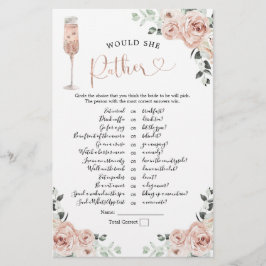 Pétalas de Rosa cor-de-rosa Prosecco Ela Preferenc