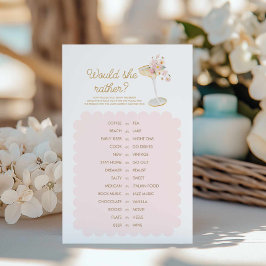 Pétalas e Prosecco... Ela iria Preferencialmente J