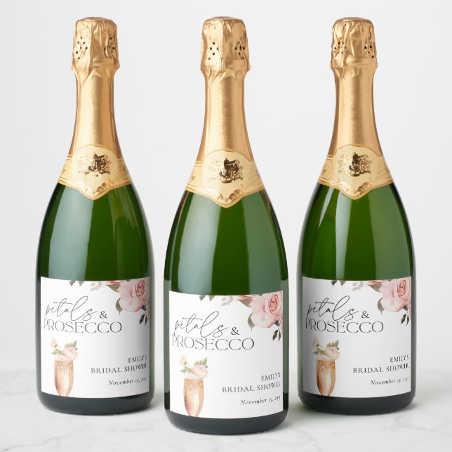 Pétalas & Prosecco Churrasco Floral de Noiva (Garrafas)