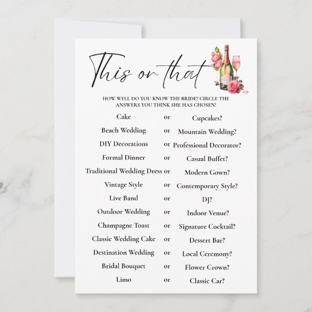 Petals Este ou Aquele Cartão de Jogo de Chá de pan (Frente)