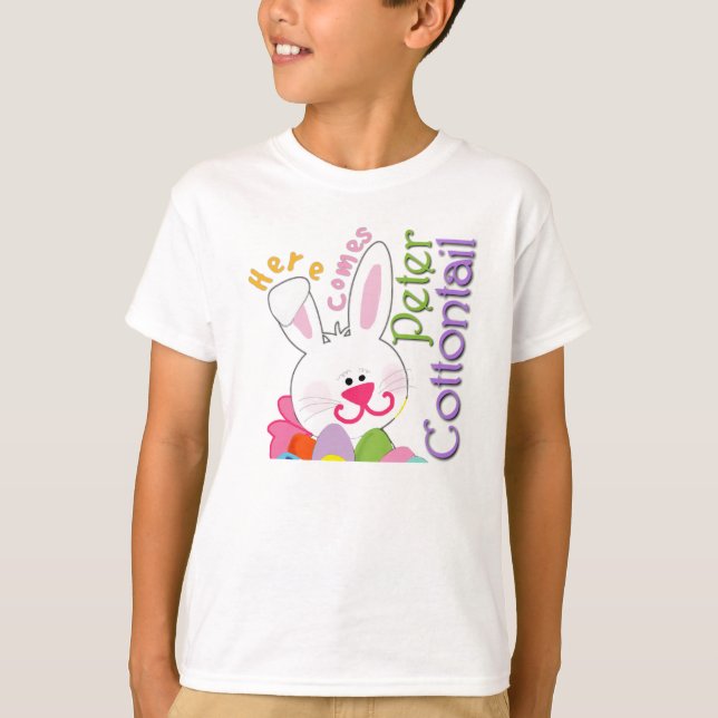 Peter Cottontail Kids T-Shirt (Frente)