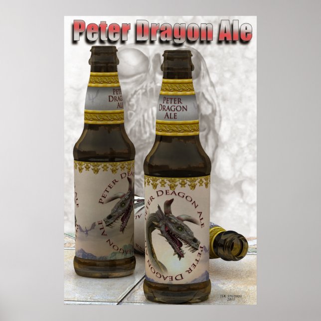 PETER Dragon Ale poster 2011 (Frente)