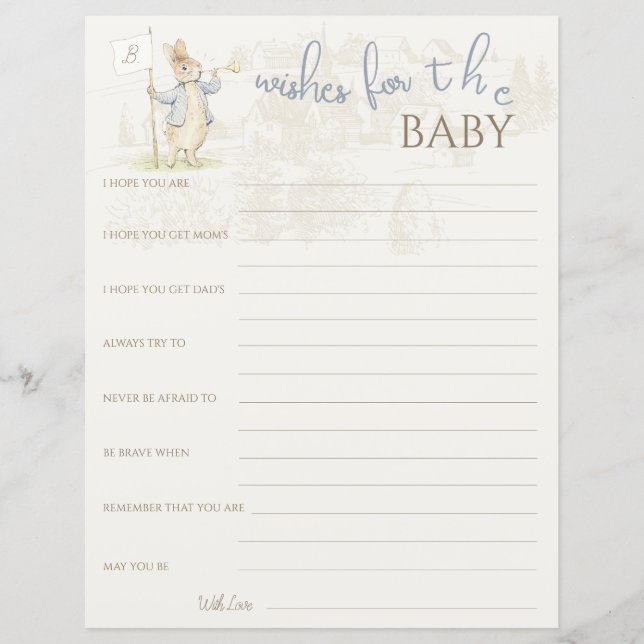 Peter, o coelho, um coelho, Beatrix, quer bebê (Frente)