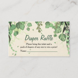 Peter Pan Neverland Fralda Raffle Inserção