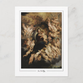 Peter Paul Rubens #250 - Cartão Postal de Arte Fin