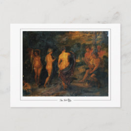 Peter Paul Rubens #62 - Cartão Postal de Arte Fina