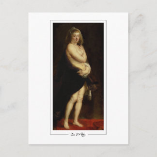 Peter Paul Rubens #63 - Cartão Postal de Arte Fina