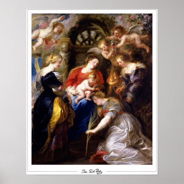 Peter Paul Rubens Zedign Art Poster nº 38 (Frente)