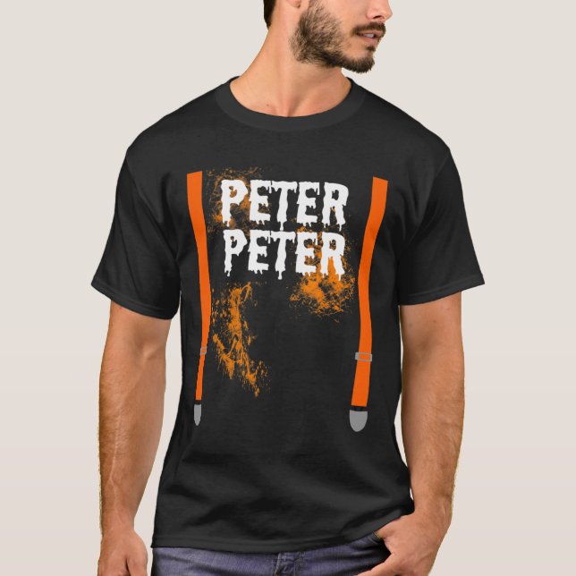 Peter Peter Pumpkin Comendo Costume T-Shirt (Frente)