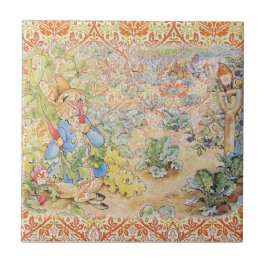 Peter Rabbit Beatrix Potter em Azulejo de cerâmica