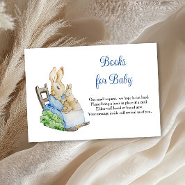 Peter Rabbit Mamãe Livros Para Bebê RSVP Card