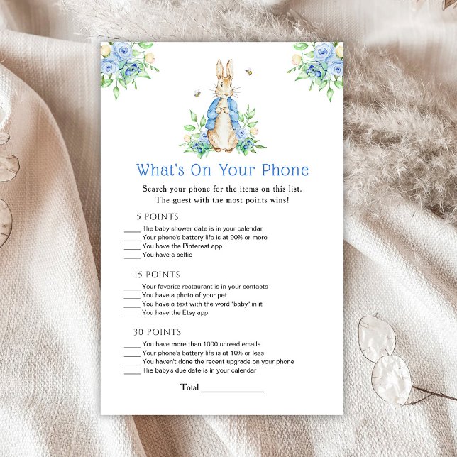 Peter Rabbit O que há no seu jogo de bebês? (Criador carregado)