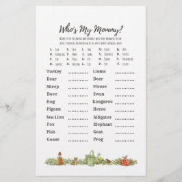 Peter Rabbit | Quem é a minha Mamãe? | Jogo Chá de