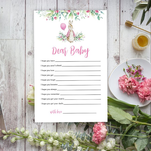 Peter Rabbit Querido Deseja um jogo de bebês (Criador carregado)