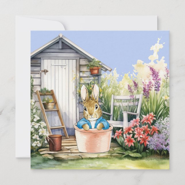 Peter the Rabbit Garden Shed (Frente)