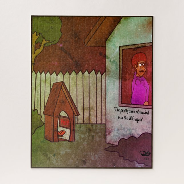 Petflix 16 x 20 Quebra-cabeça de serra (Vertical)